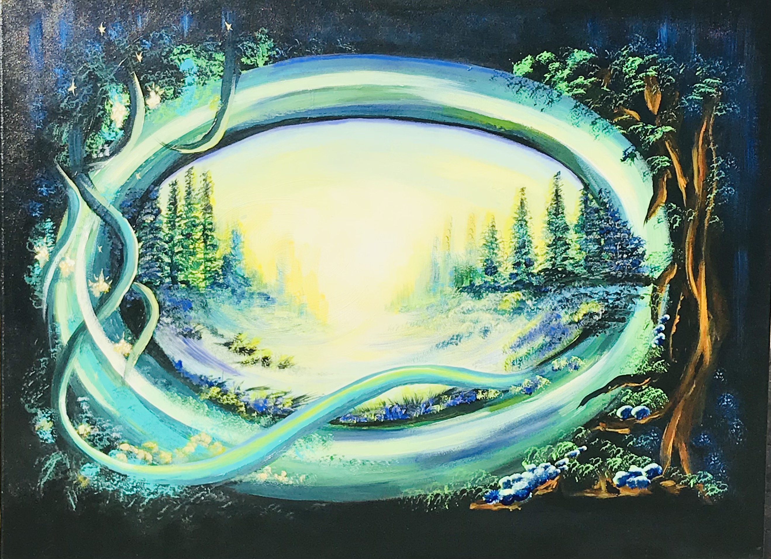 Zie de lichtpuntjes in het leven